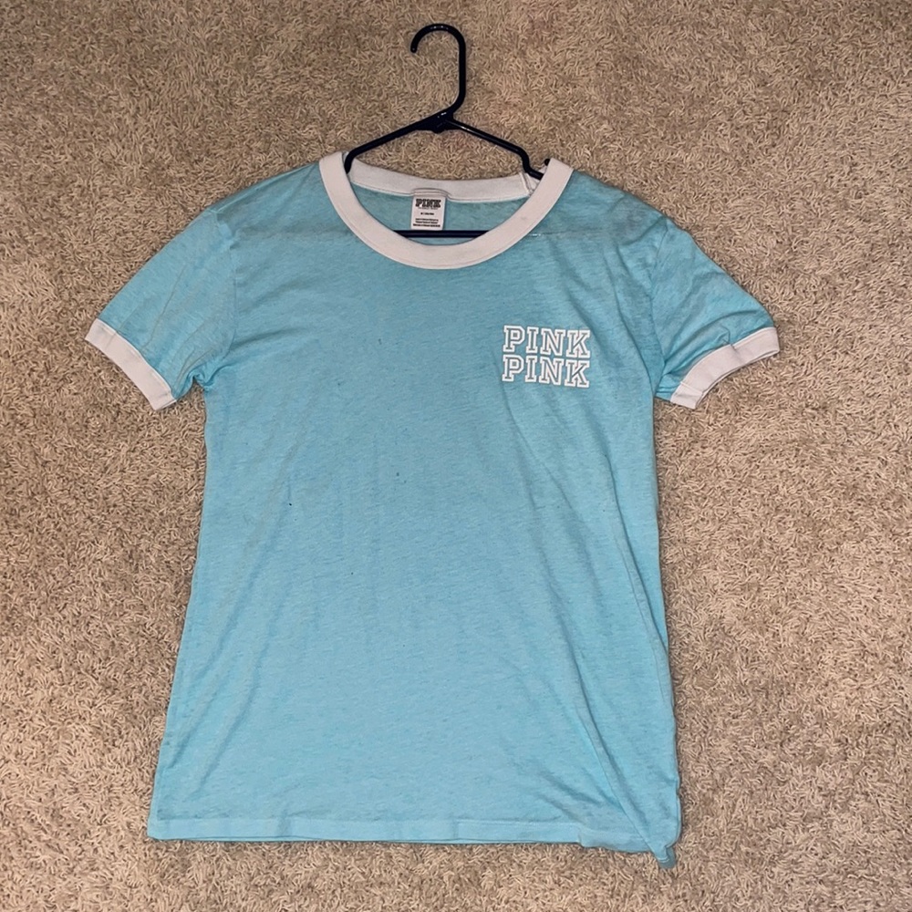 PINK blue top